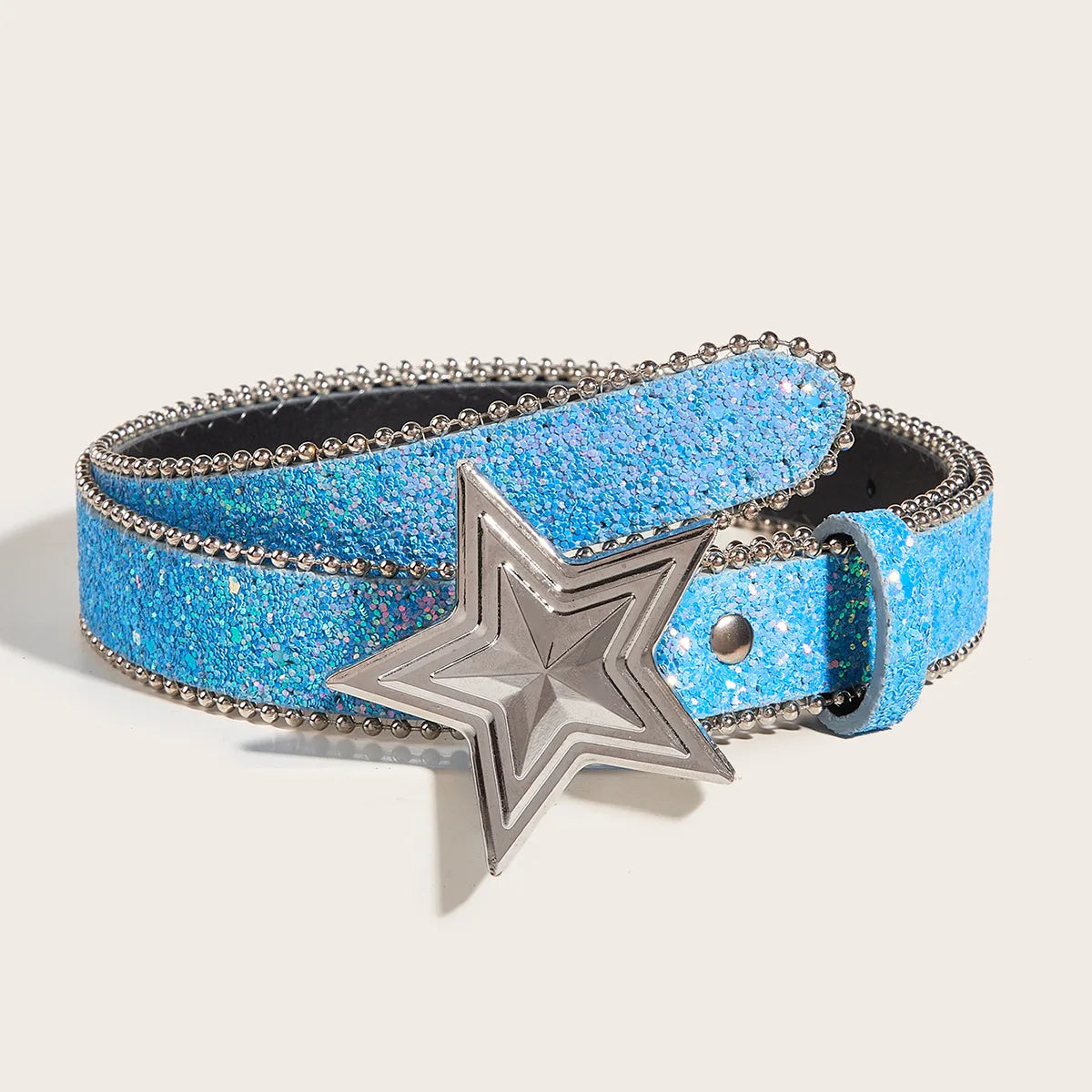 Ceinture d'étoile stass bleu